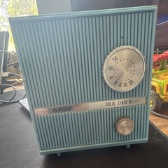 Vision Solid State 8 Vintage Radio Blue Model, Solid State Feature, Hong Kong