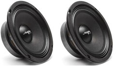 (2) NEW SKAR AUDIO FSX65-8 6.5-INCH 8 OHM 300W MAX CAR PRO AUDIO SPEAKERS – PAIR