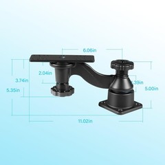 Fishfinder Mount w/ 6-in Swing Arm Fit for echoMAP/GPSMAP/Apex/Helix/Elite/Hook