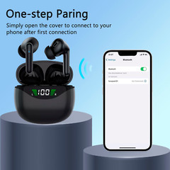 Bluetooth Earbuds Headset 5.3 Wireless Noise Cancelling Trucker Waterproof LOT