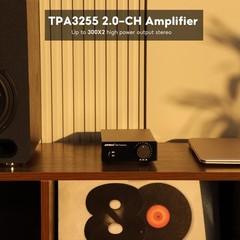 Premium 300W x2 Mini Power Amplifier – HiFi Class D Stereo Amp for Home Audio^-~