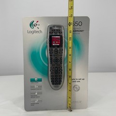 Logitech Harmony 650 Universal Remote Color Screen Silver 915-000193 New