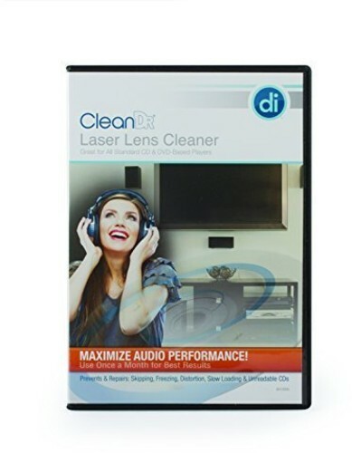 Digital Innovations 6012000 CleanDr CD Laser Lens Cleaner – Voice Instructions [