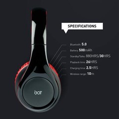 ISO Bluetooth 5.0 Wireless Over Ear Foldable Stereo Headphones with 30 Hours …