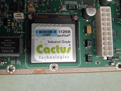 POLYCOM 2202-24029-800 REV F Board + Cactus Technologies 512MB CompactFlash