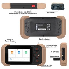 2026 ThinkScan 641 OBDII Scanner CAN-FD Engine FCA Active Test Diagnostic Tool