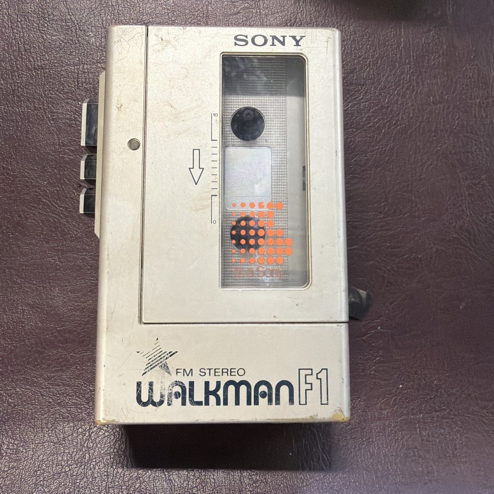 Sony Walkman WM-F1 FM Stereo Cassette Player Radio Vintage – Untested ASIS