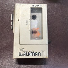 Sony Walkman WM-F1 FM Stereo Cassette Player Radio Vintage – Untested ASIS