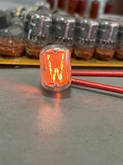 IN-12B,IN15A,IN15B Soviet Russian Nixie Indicator Tubes Lot of 10 pcs w/Socket
