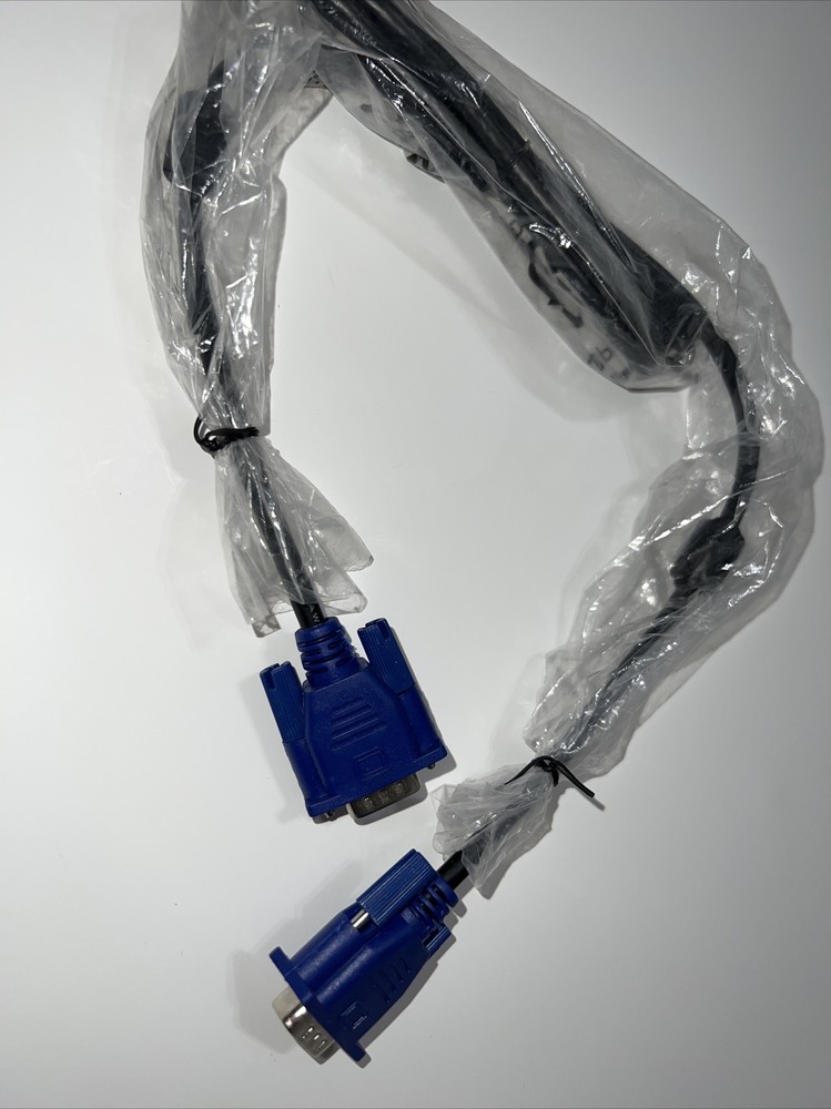 GENUINE 089G 725CAA 2A / 089G 725HAA 2A VGA/SVGA 15Pin Mate to Male Cable NEW