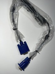 GENUINE 089G 725CAA 2A / 089G 725HAA 2A VGA/SVGA 15Pin Mate to Male Cable NEW