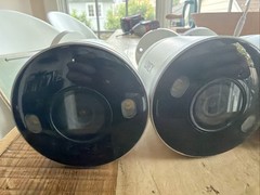 4x LOREX 4K Ultra HD Smart Deterrence IP Cameras (E892AB-Z) NOT WORKING Cut Cord