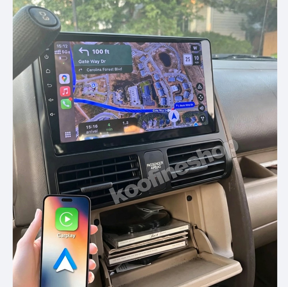 Android 15.0 Car Radio GPS Navi Stereo Wifi Carplay For Honda CR-V 2001-2006 CRV