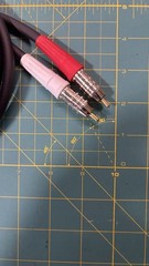 Blue Jeans Cable LC-1 Audio Cables by Belden E1089 1C25 3 ft RCA interconnects