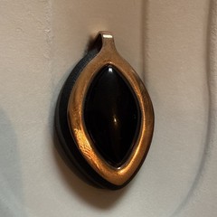 Bellabeat Black/Gold Leaf Chakra HT-30LF-PR-01 ~ Tested Works / Replaced Battery