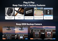 Eonon GMX6S PRO Android 13 8+128 Car Stereo DSP GPS 4G for Chevy Tahoe 2007-2014