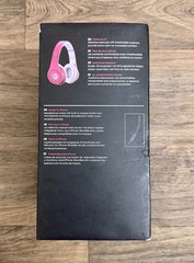 Beats Studio by Dr. Dre Monster Pink Headphones Complete w/ Box Case Tested