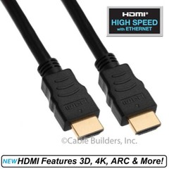 50FT HIGH SPEED HDMI CABLE with ETHERNET 4K for HD PC LAPTOP BLURAY PS3/4/5 XBOX