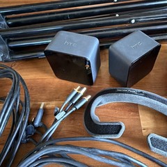 HTC Vive VR Headset Kit w/ 2 Controllers & 2 Base Stations, Black