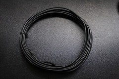 10 GAUGE WIRE 25 FT BLACK PRIMARY STRANDED COPPER AUTOMOTIVE POWER BATTERY AWG