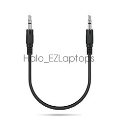 3.5mm Male To Male AUX Stereo Audio Cable 1M Car iPad PC Speaker Cord