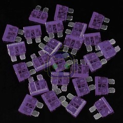 25 Pack 40 Amp ATC ATO Blade Fuse kit Auto Car Boat Marine Truck Motorcycle 5A