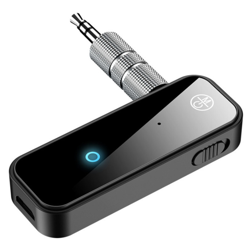Car Bluetooth 5.0 Wireless Transmitter Receiver Audio Adapter Aux USB 3.5mm Jack