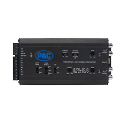 PAC LocPRO Advanced 4-CH Active Line Output Converter w/Remote Control LPA-E.4