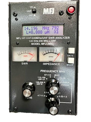 MFJ-269C Antenna Analyzer HF/VHF/UHF w/Soft-Side Case, AC Power Cord, and Manual