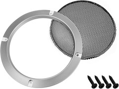 Uxcell 2Pcs 3″ Speaker Grill Mesh Decorative Circle Woofer Guard Protector Cover