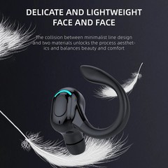 Bluetooth 5.2 Headset Wireless Earbuds Earphones Stereo Headphones Ear Hook lot