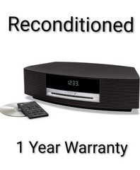 Bose Wave Music System AM/FM CD Player Clock Radio+ Remote AWRCC1 Mint Black