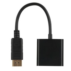 Display Port dp to VGA Adapter cable displayport to vga cord 1080P for dell hp