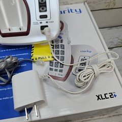 Clarity XLC2+ Cordless Phone Big Buttons Dect 6.0 Loud Speaker Talking Caller ID