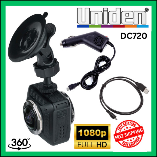 Dash Cam Front And Rear Dual Lens 720° View Camera GPS Plug And Play HD WIFI App