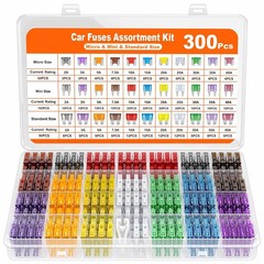 30-300PC Car Blade Fuse Assortment Assorted Kit Blade Set Auto Truck Automotive