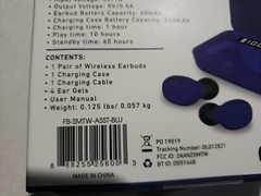 SURGE True Wireless Earbuds with Charging Case 10 Hours Play Time Free S&H