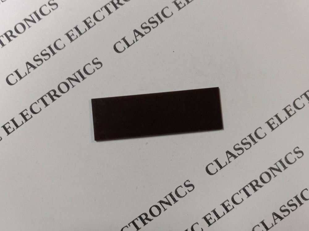 Smoked LED Frequency Display Lens Material For Cobra, Uniden, Ranger, & Others