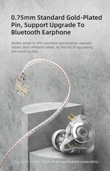 Kz Edx Pro Earphones Dynamic in Ear Monitor Hifi Wired Headphones Bass Stereo Ga