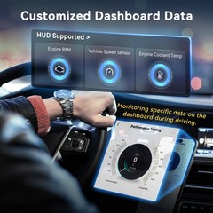 MUCAR BT200 MAX OBD2 AI Scanner Bidirectional Full Diagnostic Scan Tool 15-Reset