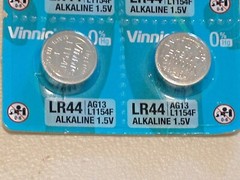 10 pc Vinnic L1154 A76 GPA76 LR44 AG13 LR44 SR44 battery EXPIRE 03/2028