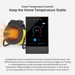 SONOFF NSPanel Smart Home WiFi Smart Scene Wall Switch Works with Alexa & Google