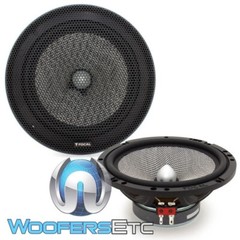 FOCAL W/165AS 6.5″ 60W RMS 4-OHM FIBER GLASS CONE MIDBASS DRIVERS SPEAKERS NEW