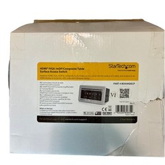 StarTech AV Conference Table Connectivity Box BOX4HDECP2 V1 Dock Hub Kit New
