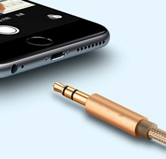Golden 3.5mm Male to Male Aux Cable Cord Car Audio Headphone Jack PC Stereo