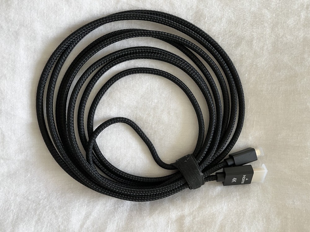 Micro HDMI to HDMI Cable / 6FT / 4K / Nylon Braided