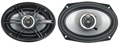Pair Crunch CS693 6×9″ Car Audio 3-Way Speakers 400 Watts Max