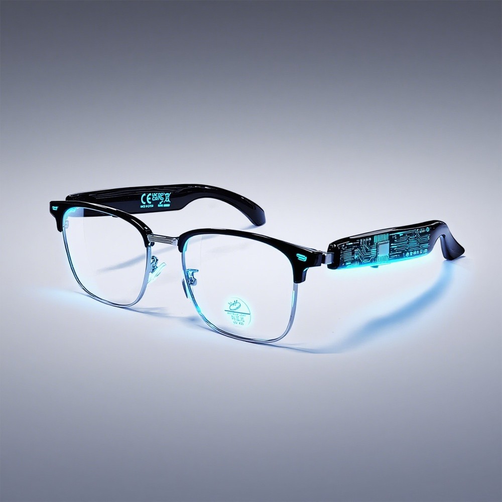 AI Smart Glasses Bluetooth Call Audio Translation for Men and Women Work Glasses