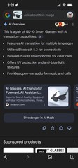 GL 10 Smart Glasses AI Translation