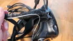 HTC Vive Virtual Reality 2x Headset LOT – USED in Raving Rabbids Arcade – TESTED